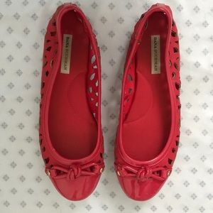 Dana Buchman Red Flats